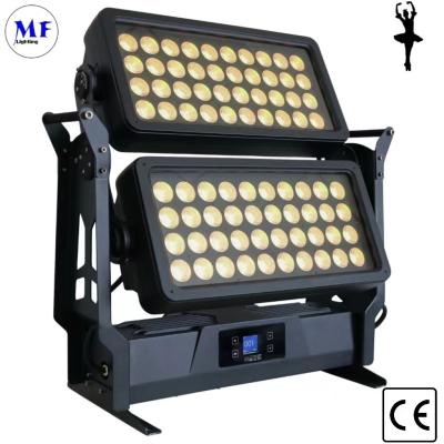 中国 1600W IP65 LED 屋外ステージライト ウォールウォッシャーライト 防水 DMX512 建築照明用 販売のため