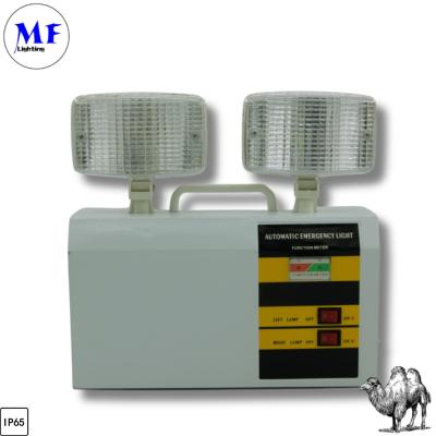 Chine 5 ans de garantie 3 heures de stockage de la batterie Temps d'utilisation IP65 étanche au feu à l'eau Monture murale Entrepôt d'usine Hôtel Bureau Blanc Super Bright LED Signe de sortie d'urgence à vendre