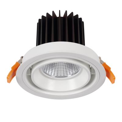 Chine Grille en bas du projecteur léger IP40 de Cree Chip Adjustable LED à vendre