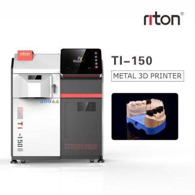 China TI150 CoCr Titanium Laser Sintering 3d Printer For Denistry 100 Crowns In 3 Hours Thickness 20-50μM for sale