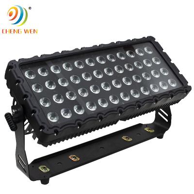 China Super Bright Aluminum Outdoor Led Par Lights RGBW 48PCS 10W City Color Wash Waterproof Flood LED Stage Lights for sale