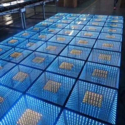 China Full color stage effect decoration lighting led stage dance floor LED dance floor panels for wedding stage decoration for sale