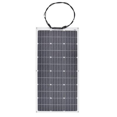 China Flexible Solar Panel System 100 220 Watt 400W 12 24 Volt Monocrystalline Solar Panel Solar Panels for sale