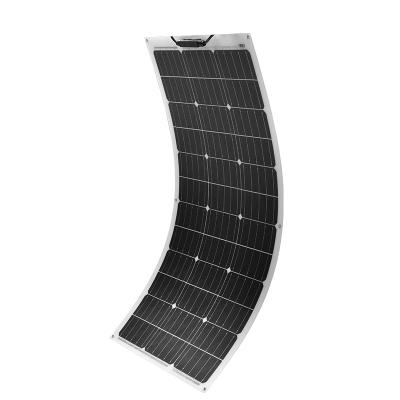 China Sunpower Flexible High Quality Monocrystalline Silicon Cells 150W Flexible Solar Panel Solar Panel for sale