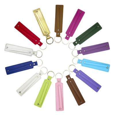 China Souvenir Gifts Hot Sale China Promotion Wholesale Custom Metal And Leather Car Logo Key Tag Chain Around Ring Keyring Pu Leather Keychains Key for sale