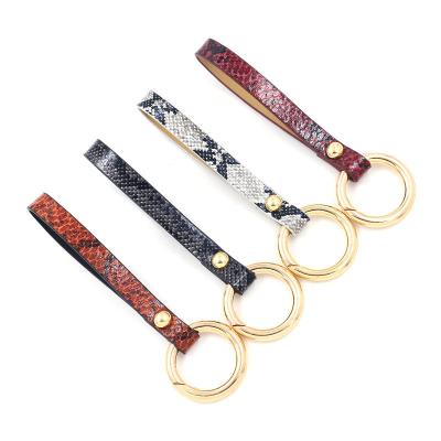 China Souvenir Gifts Promotional Gift Custom Engraved Logo Laser Engraving Car Keychain Embossed Keychain PU Leather Metal Key Chain Leather Key Chain for sale