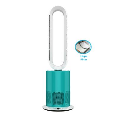 China Portable Hepa Purifier Air Purifier HEPA H13 Filters Fan PM2.5 Fan Sterilizer Air Cooling Purifiers Home Appliances Cooler Bladeless Fan for sale