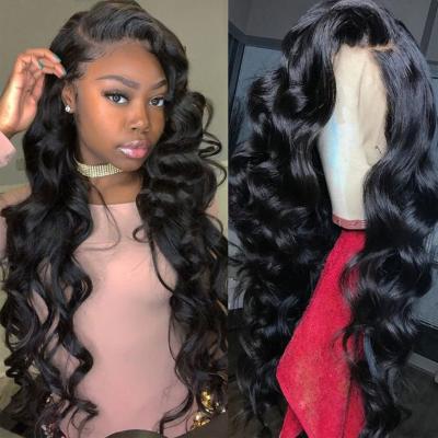 China Brazilian Loose Body Wave Silky Straight Wave Lace Front Wig 4x4 5x5 Loose Body Wave Closure Wig Women Hair Lace Front Human Hair Wigs For for sale