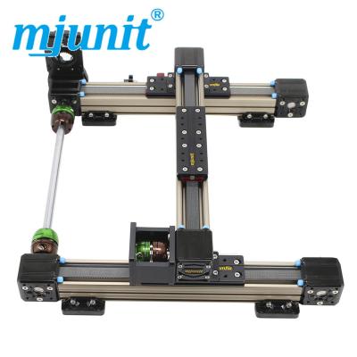 China Restaurant mjunit MJ40S x/y linear stage small size manual linear stage with 600x600mm stroke for sale