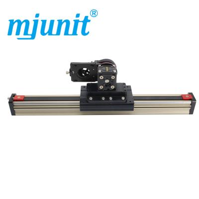 China Mjunit 45M Synchronous belt slide table rail guide control track slide linear module 400mm stroke non - ring for sale