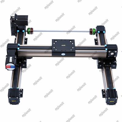 China High Speed ​​X/Y Synchronous Auto Servo Stage X/Y Synchronous Servo Slide P.R. Module mjunit Gantry Axis Guide Shaft Manipulator for Glue for sale