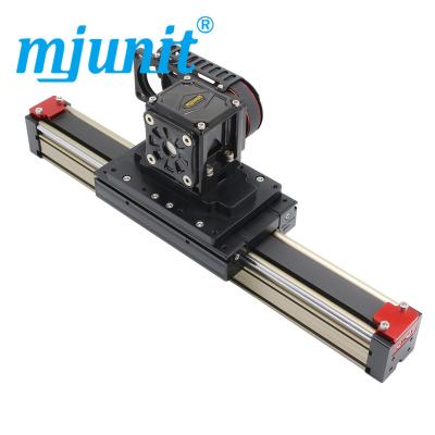 China Hotels Mjunit 50M Synchronous Belt Guide Slide Table Linear XYZ Module Automation Manipulator 500mm Stroke for sale