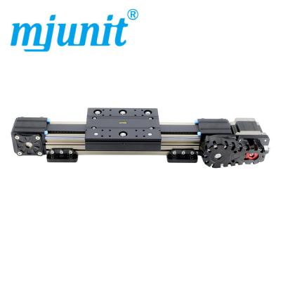 China mjunit MJ70 linear linear module xyz linear motion slide table table belt slide with 900mm stroke for sale