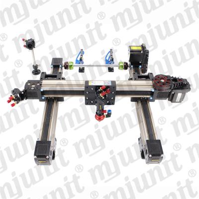 China Mjunit 1390 hotels gantry electric worktable 1410 9060 1060 module P.R. linear actuator slide synchronous manipulator for one head lase for sale