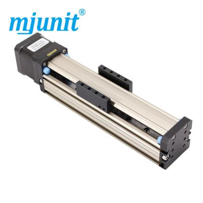 China Hotels Mjunit Worm Slide Table Linear Module Linear Module Guide Rail 50mm Industrial Linear Manipulator 50mm Stroke for sale