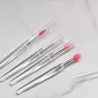 China Wholesale Custom Logo Professional Makeup Brush Flat Brush Lip Brush for sale