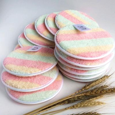 China Makeup Remove Factory Wholesale Face Cleansing Pads Magic Reusable Makeup Remover Pads Regular And Cheap Price Reusable Cotton Pads for sale