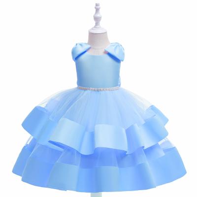 China Regular Elegant Baby Dresses Kids Party Dresses Wholesale Bridesmaid Dress Girl New Design Fancy Dress for sale