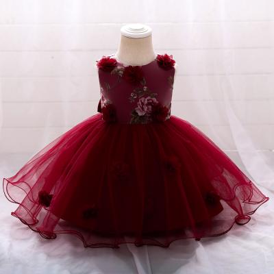 China MQATZ Anti-Static Formal Girl Princess Dress For Baby Children Girls Party Dress Toddler Girls Party Dress for sale