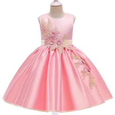 China MQATZ New Design Girl's Sleeveless Children's Wedding Party Princess Party Dresses Formal Dress for sale