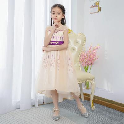 China Girls Dress Party Elsa Dress Carnival Princess Elsa Dress Girls Casual Costume MQATZ Halloween Cosplay for sale