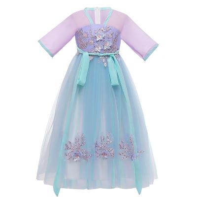 China Princess Dress D0624 2020 New Design Hanfu Regular Chinese Children Girls Costumes Skirts for sale