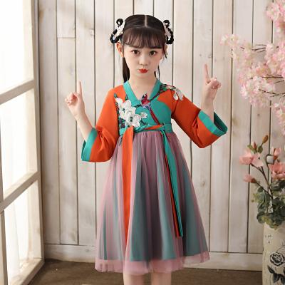 China 2020 regular the new half of the design sheath dress girl dress style C2103 the beautiful ancient Hanfu bridesmaid for sale