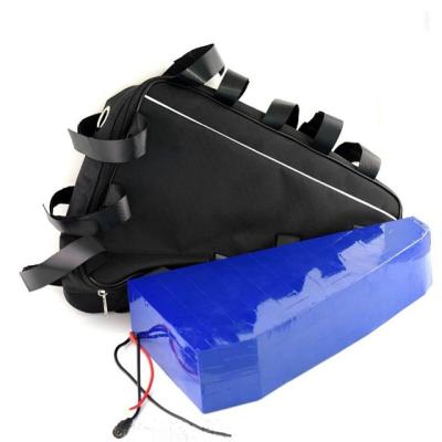 China Factory Made Removable Lithium Triangle Electric Bike Battery 36V 48V 18Ah 24Ah 10 Ion - 20Ah for sale