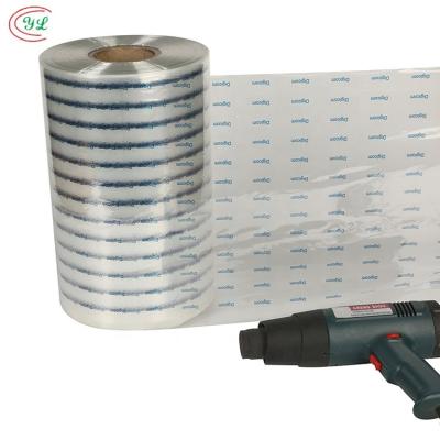 China Moisture Proof PVC /POF Shrink Wrap Film Roll Heat Shrink Wrap Bags for sale