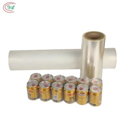 China Transparent Pe Wrap Film Tape Rolls Pe Heat Moisture Proof Packing Soft Shrink Film With 50mm Paper Tube Inner Diameter en venta