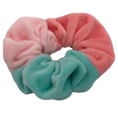 China Hot Selling Fashion Plush Women's Fashion Crystal Scrunchy Soft Super Soft New Custom Style Scrunchy Scrunchy Headrope en venta