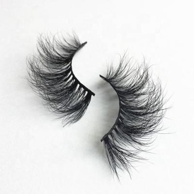 China Light Volume Mink False Eyelashes Wholesale 3D Extensions 25mm Mink Lashes for sale