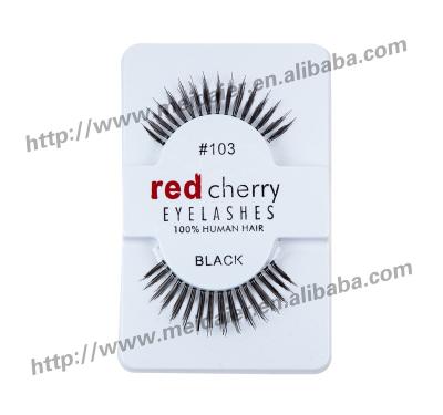 China Wholesale Natural Long Full Strip Lashes False Hair Eyelash No.#103 for sale