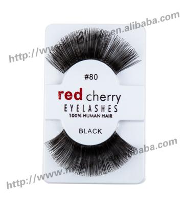 China 2020 colorful new style 100% hair eyelash for sale