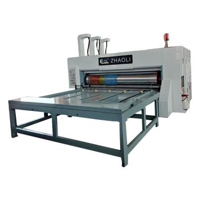 China Printing shops high quality carton box flexo printing slotting and die cutter machine carton machinery for sale