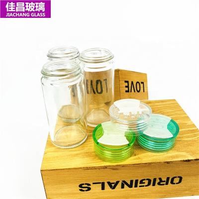 China Wholesale Stocked Glass Condiment BottleSpice Shaker Bottle Spice Jar Condiment Serving Kitchenware for sale