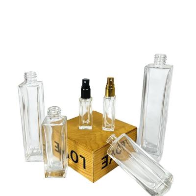 China Crystal Personalized Empty Perfume Bottle perfume spray 10ml30ml 50ml pump glass cosmetic bottle for sale