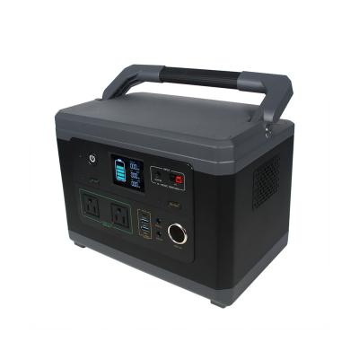 China 220V Industrial 500W Battery Lithium Energy Storage Generator Home Solar Backup Mobile Ups Portable Power Supply For Laptop for sale