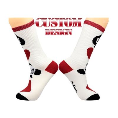 China 100% Cotton Tube Socks Christmas Festival Mens Animals High Quality Knitted Solid Antibacterial Sock Antibacterial for sale