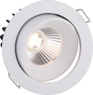 China Modern New Design Round 5W 7W LED COB Downlight For Indoor Dimmable Recessed 55mm Adjustable Spot He Lamba Saa White Led Downlight for sale