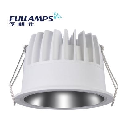 China Modern aluminum led down recessed lights led ceiling downlight 10w 20w 30W 40w COB ceiling light recessed downlight smd warm for sale