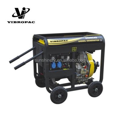 China SS-6500CXE Electric Diesel Generator Welding Diesel Generator Price SS-6500CXE for sale