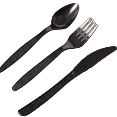 China Disposable Plastic Cutlery Packs Knife Fork Spoon Sets Individually Wrapped Cutlery Kits for sale