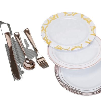 China China Supplier Disposable Lunch Plate Plastic Lunch Tray for sale