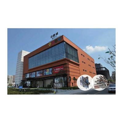 China Modern 24mm Insulated Glass Curtain Wall For Commercial Building for sale