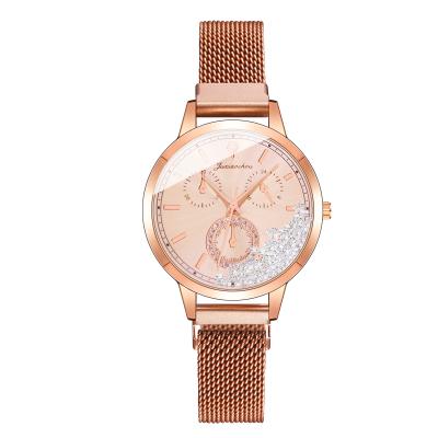 China 1130 Day/Date Fashion Women Watch Minimalist Watch Montre Homme Magnet Clasp Luxury Ladies Quartz Wrist Watch for sale