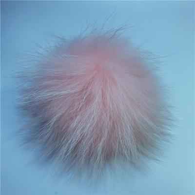 China Real faux rex rabbit pom poms 4cm 5cm artificial fur accessories gift raccoon eco-friendly promotional diy rabbit fur ball for sale