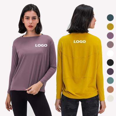 China New Product Breathable GYM T-shirt Sweatshirt Women Fitness Clothing Good Price For Original for sale