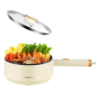 China 2022 Outdoor Hot Sale Taiwan Stainless Steel 1.2L 20CM Wooden Frying Pan Pizza For Dinner for sale