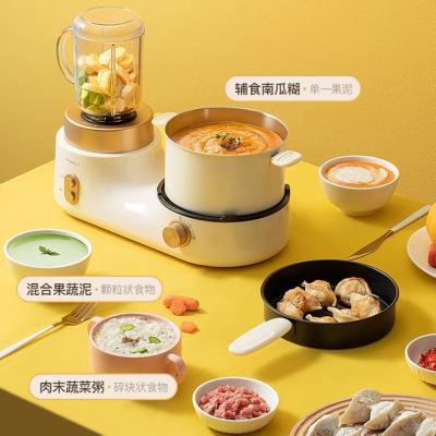 China Hotel Breakfast Machine 3 In 1 Breakfast Machine With Cooking Pot Juicer Frying Pan for sale